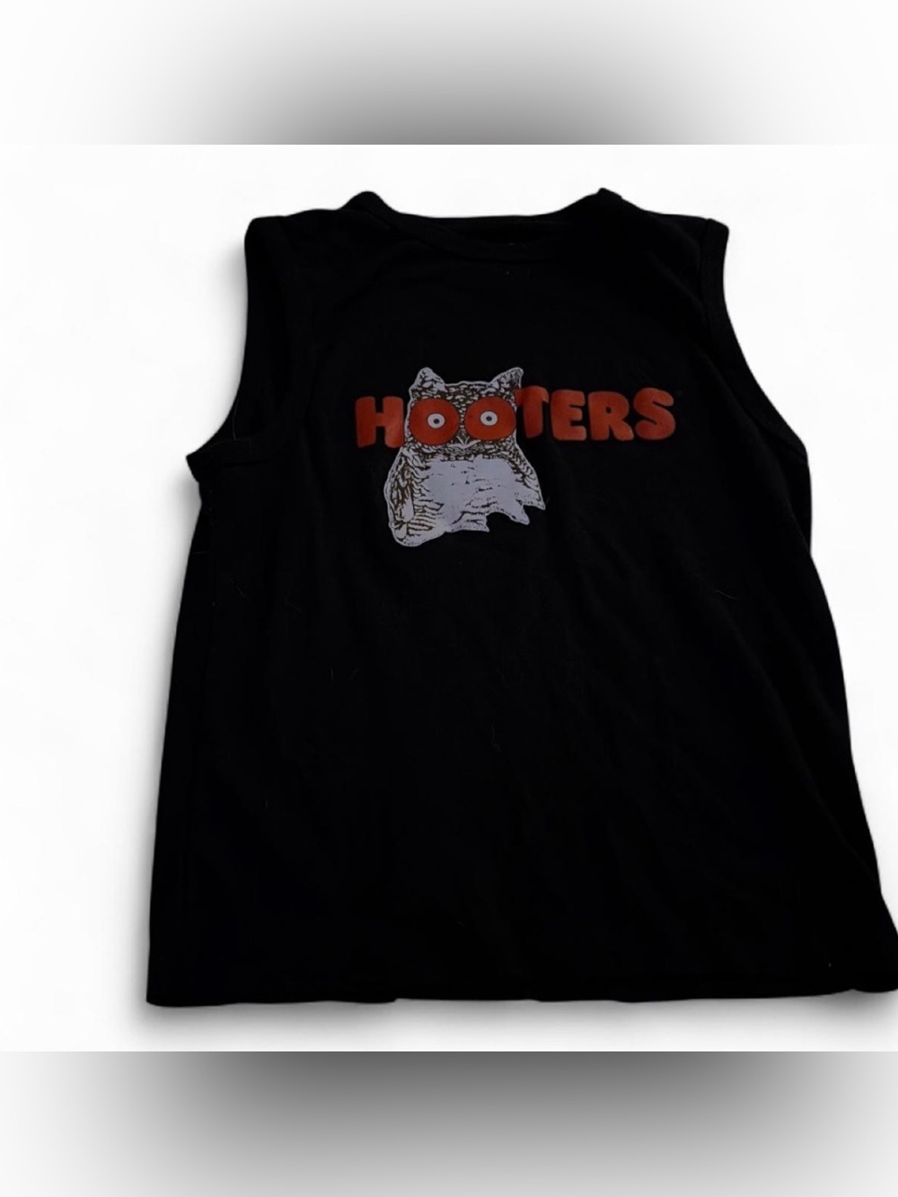 Hooters Black Sleeveless Shirt